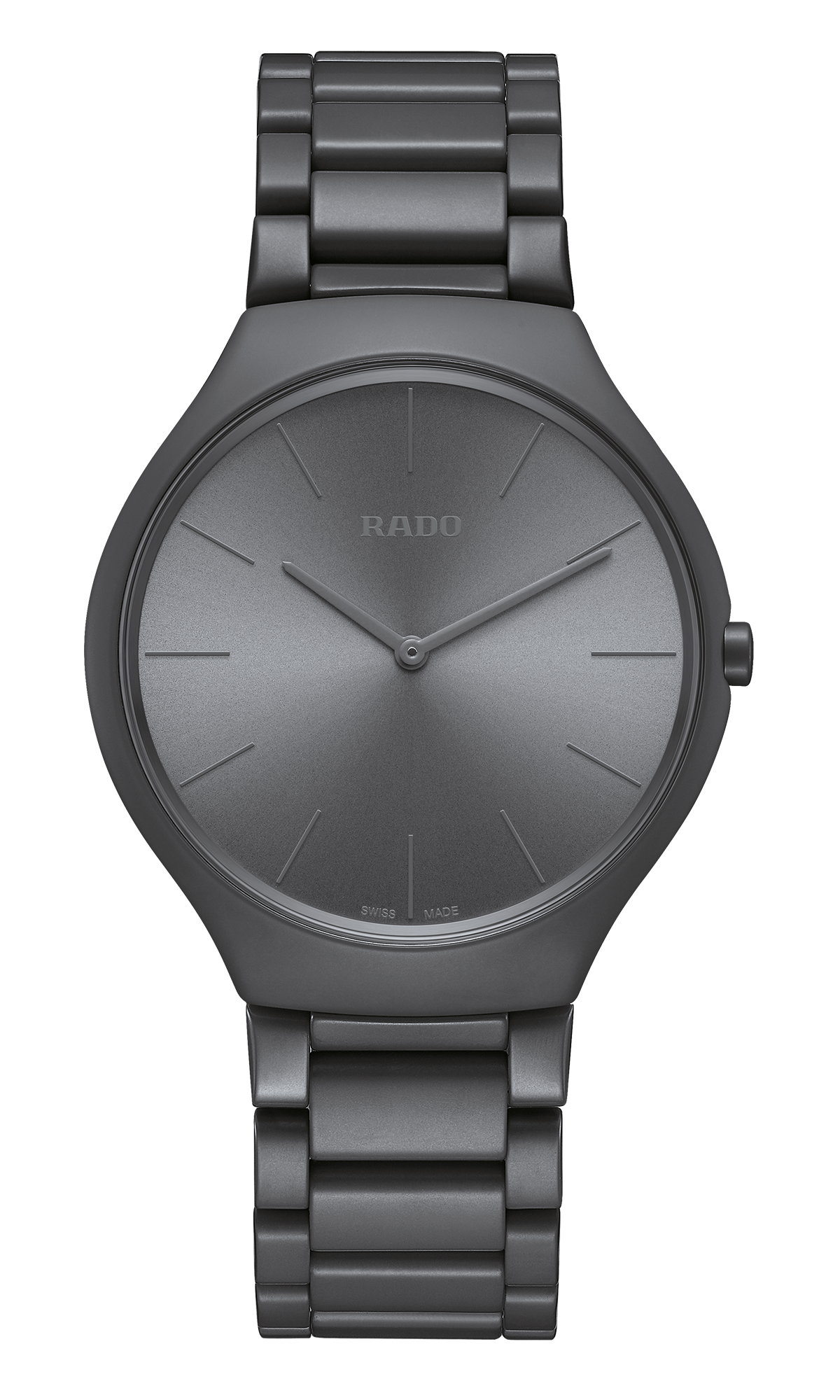 【RADO ラドー】True Thinline Les Couleurs™ Le Corbusier  Iron grey 32010 シンライン ル・コルビュジエ（アイアングレー）／国内正規品 腕時計