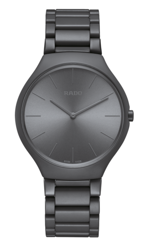 【RADO ラドー】True Thinline Les Couleurs™ Le Corbusier  Iron grey 32010 シンライン ル・コルビュジエ（アイアングレー）／国内正規品 腕時計