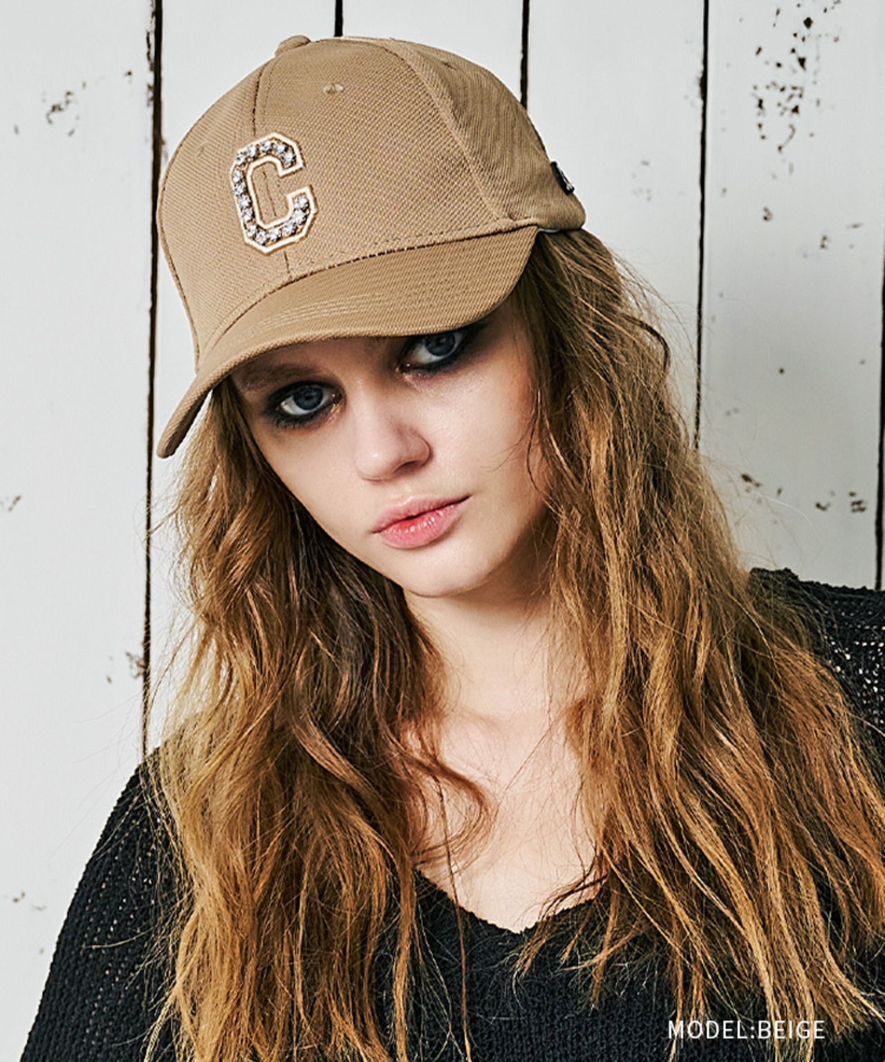 COOLA Emb ビジューCAP (BEIGE) CQ-47501