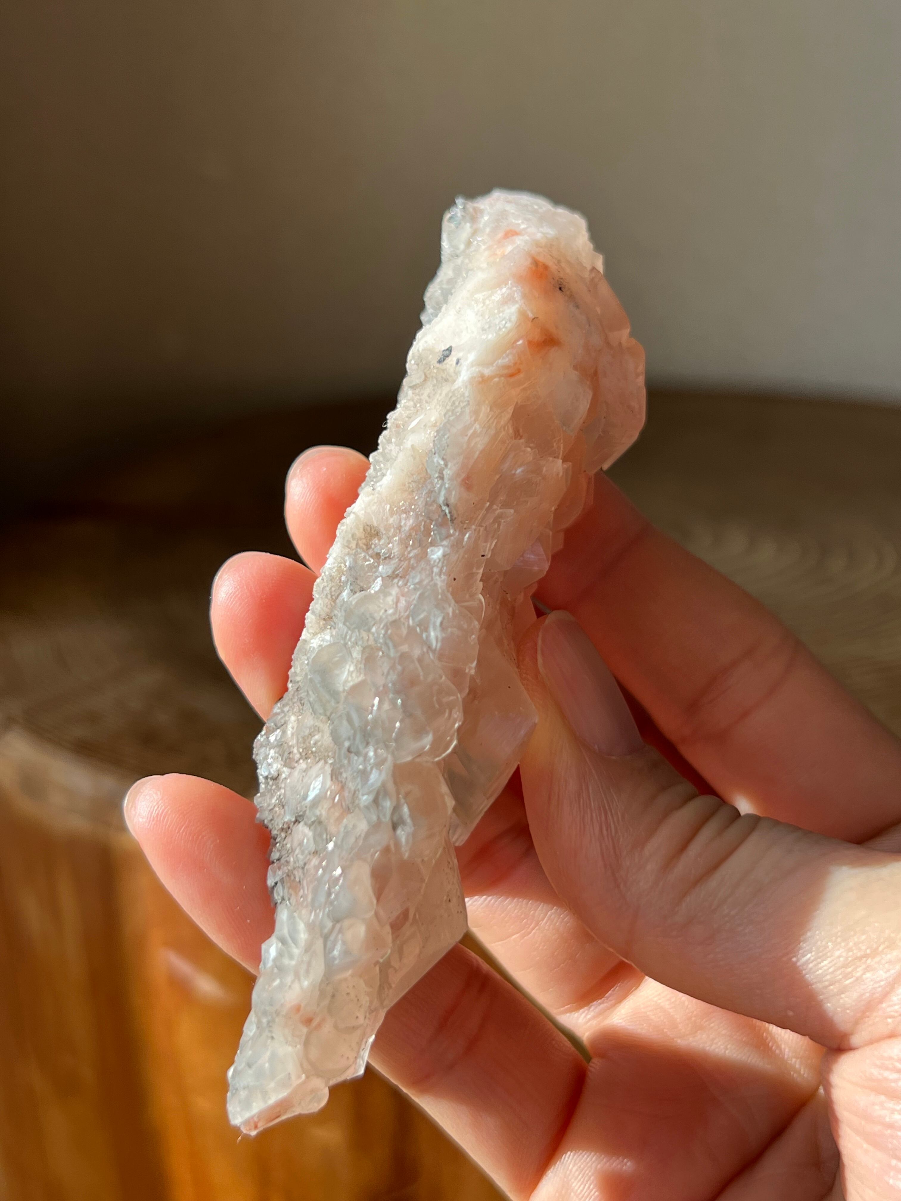 アウトレット】ピンクカルサイト原石 93g | amenti crystal