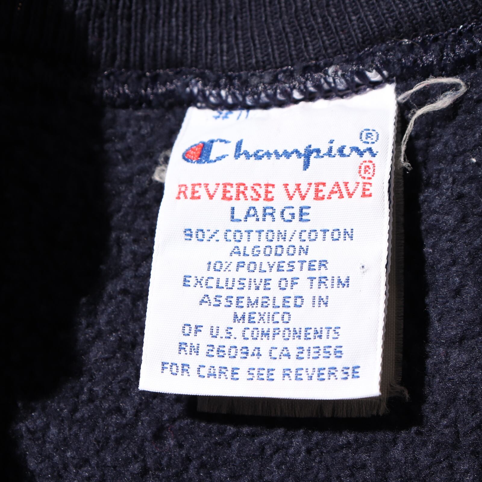 極美品 90s L Duke リバースウィーブ チャンピオン ネイビースウェット 