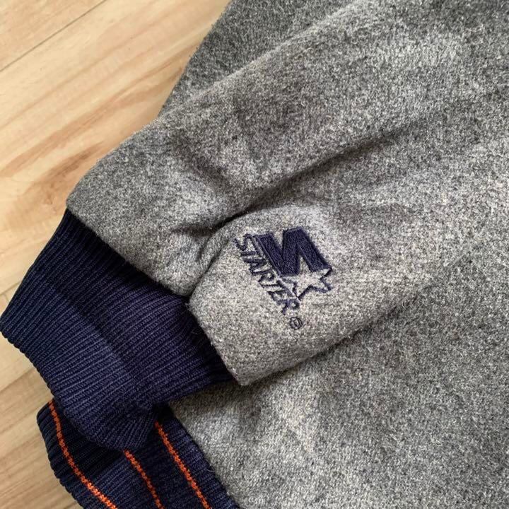 80s 90s STARTER CHICAGO BEARS ウールスタジャン | 古着屋2000