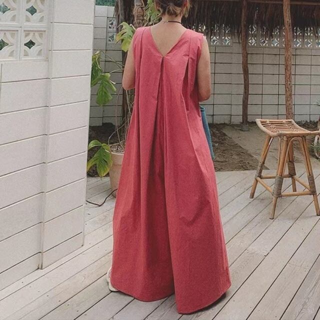 予約販売】オールインワン レディース レース ロング丈 ノースリーブ