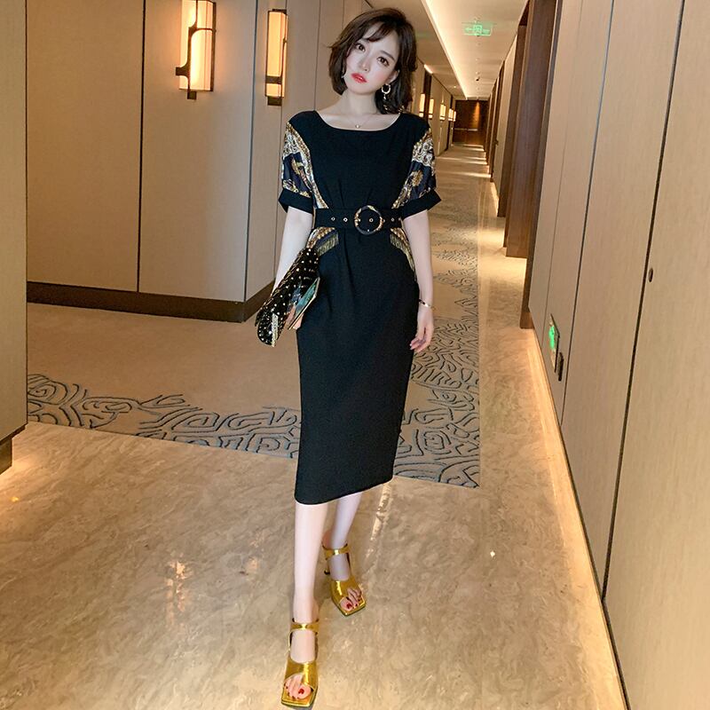 プリントベルト ウェストドレス スプリングサマー 春物 夏物 ハーネス ステッチ MIUCO74936069211