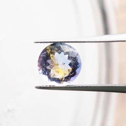 ラウンド　10mm　#353【硝子の宝石】箔入