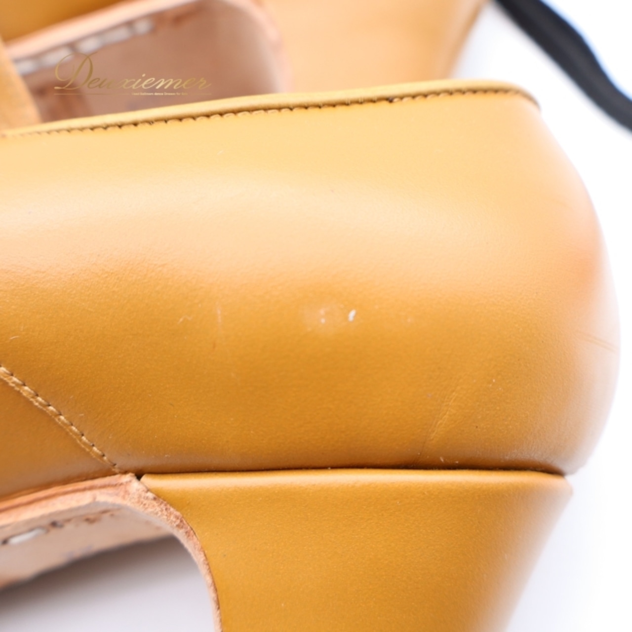 フラメンコ 衣装 シューズ 6サイズ ブラウン系 ガジャルド gallardo 靴 くつ ヒール 茶 明るい ストラップ 無地 シンプル 釘 釘有り ステージ イベント 練習 レッスン 上品