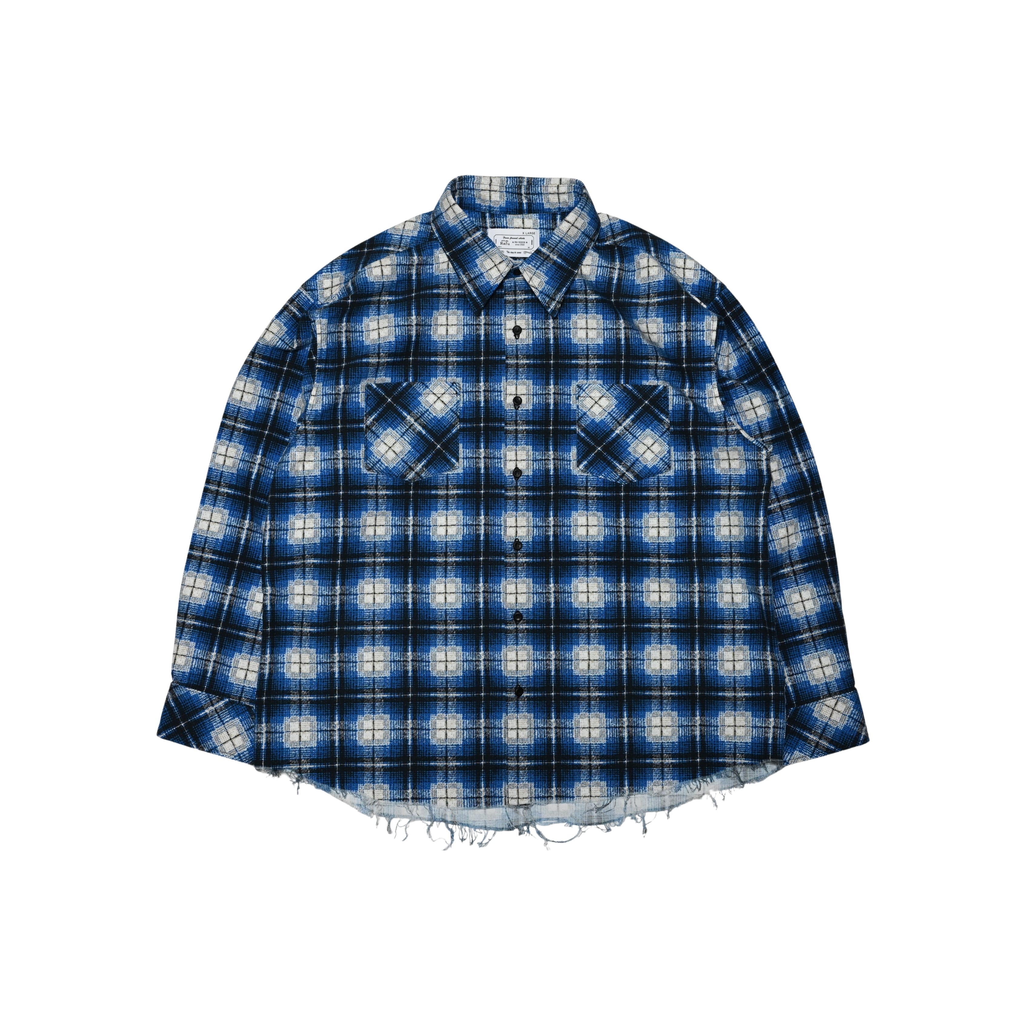 Bandana Shirt c/# NAVY | MIYAGIHIDETAKA