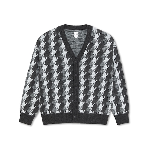 POLAR / 	LOUIS CARDIGAN HOUNDSTOOTH