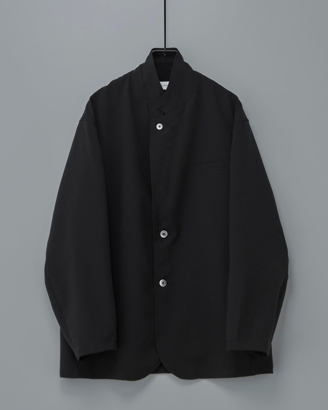 26SS】ANCELLM CUPRO REVERSIBLE JACKET(BLACK) ANC-JK81 | PAY ID