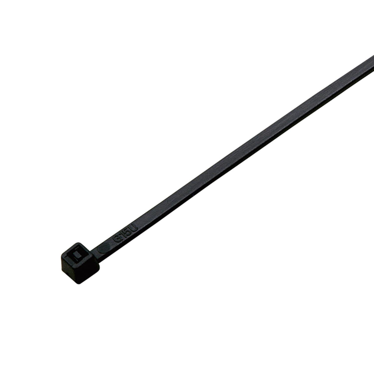 【在庫処分】エルパ (ELPA) 結束耐候 300mm 黒 KBF-S300100(BK)
