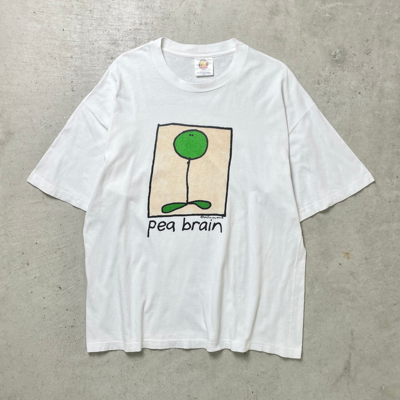 90年代 bang on the door アートプリントTシャツ 絵本 メンズXL 古着 