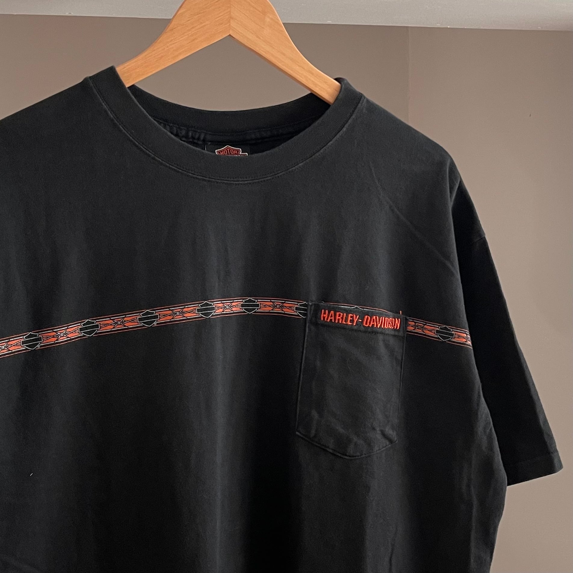 【Sz:XL】00s HARLEY DAVIDSON 『New Castle』 Tシャツ