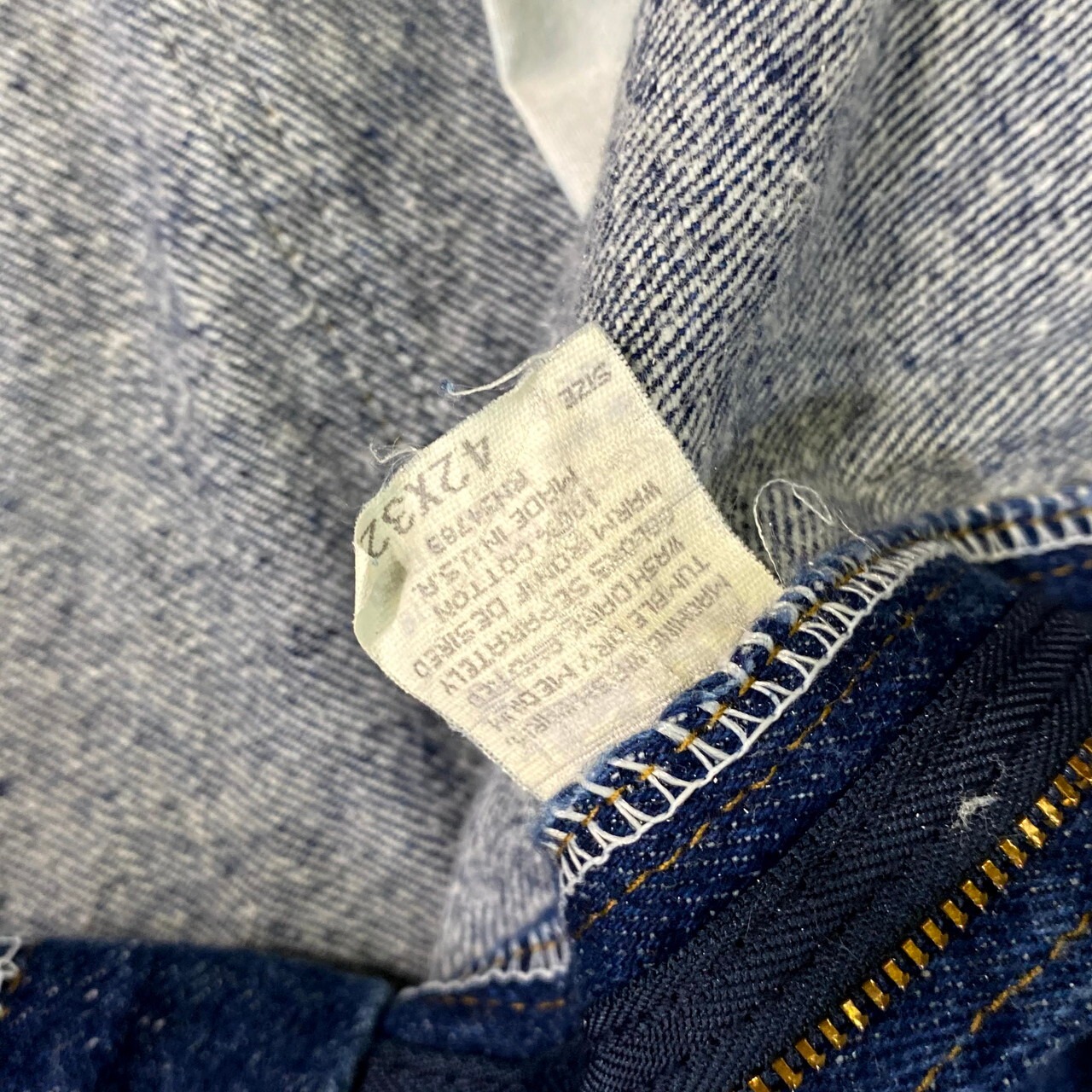 80年代 USA製 Lee リー 202-0389 ブーツカット デニムパンツ メンズW42 