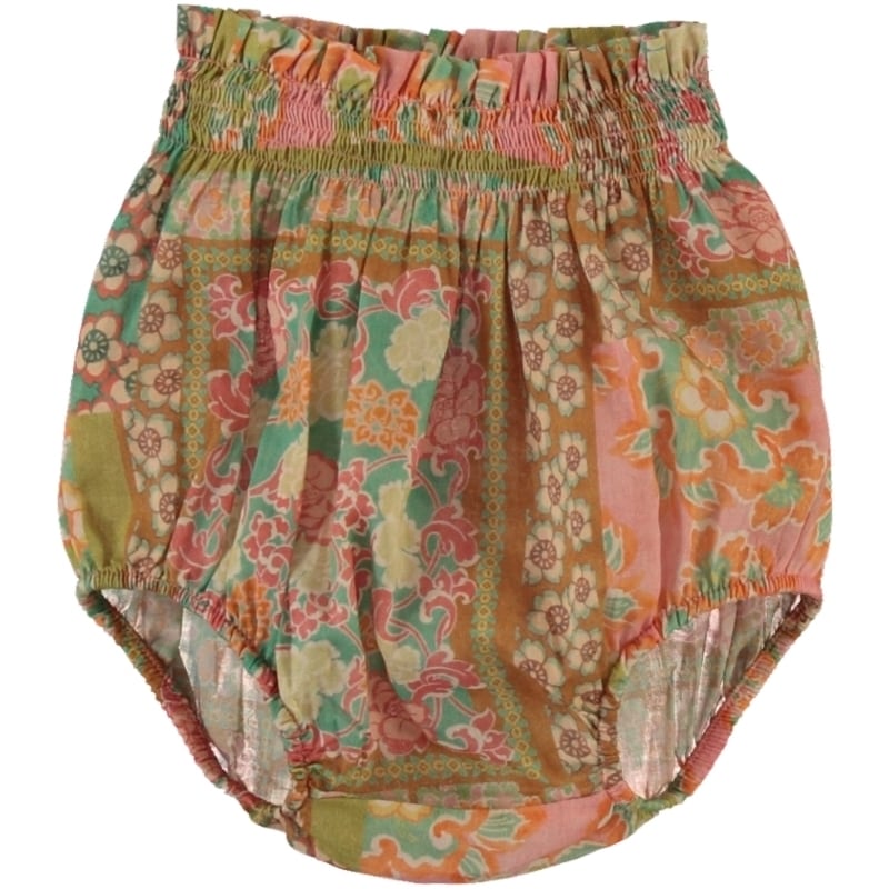 Bebe Organic 26SS 〉 Claire Baby Set / Floral Patchwork | 世界の