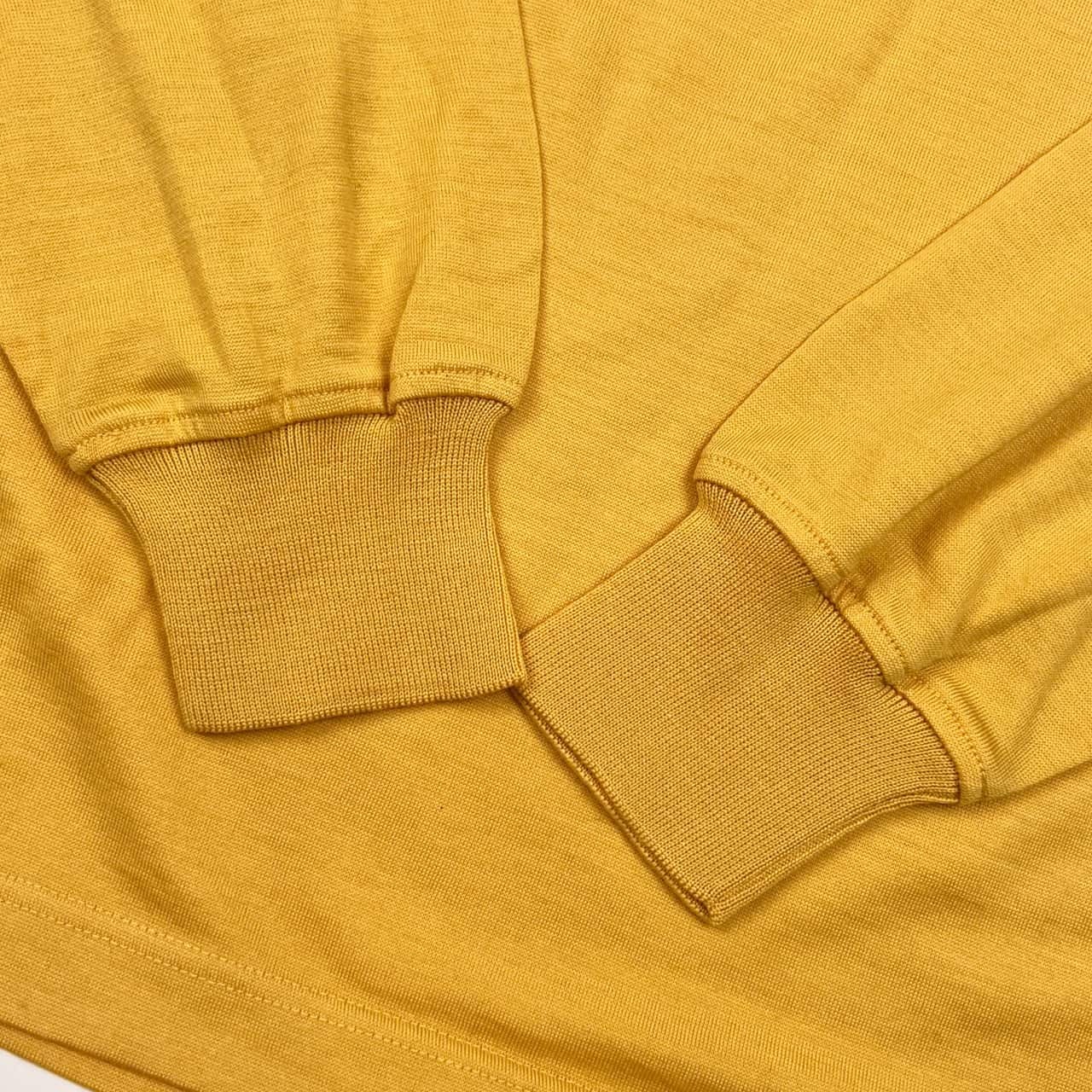 GREENCLUBS グリーンクラブ  ハイネック ハイゲージ  ウール ニット セーター 3/イエロー メンズ