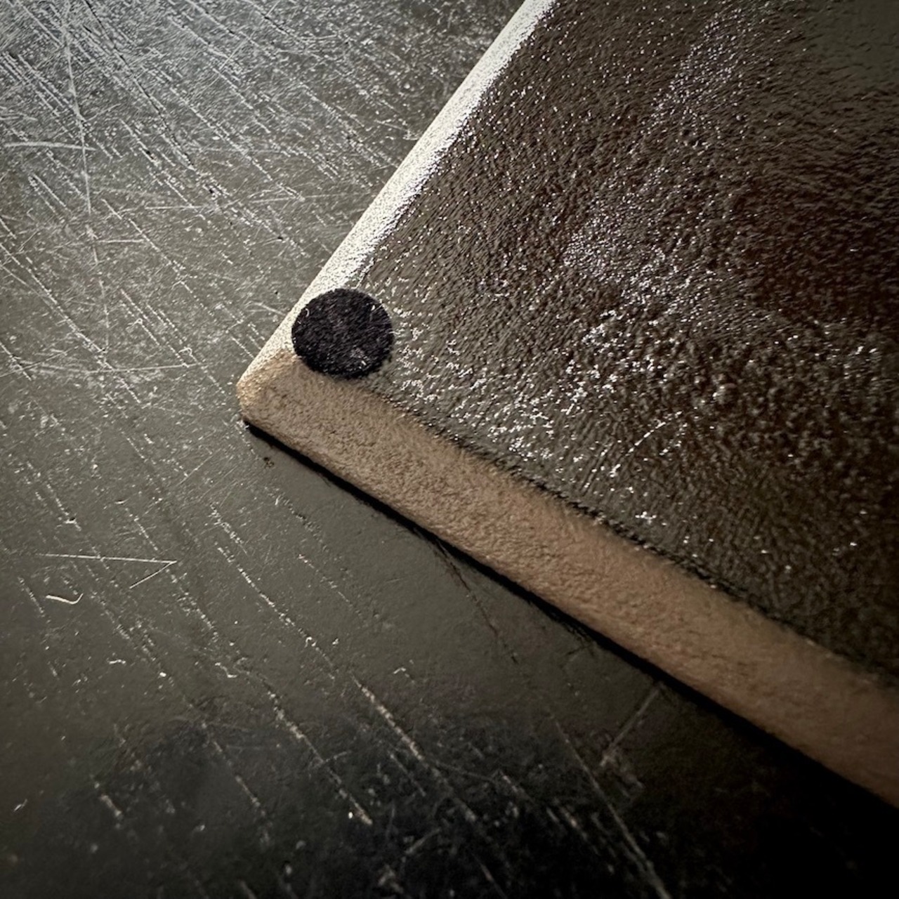 藤野征一郎　市松敷板　S 大柄(赤）【||||】Seiichiro Fujino   Ichimatsu Lacquer Placemat – S (Large Motif, Red)［2104150000120］