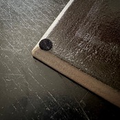 藤野征一郎　市松敷板　S 大柄(赤）【||||】Seiichiro Fujino   Ichimatsu Lacquer Placemat – S (Large Motif, Red)［2104150000120］