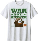 Ｔシャツ WAR IS NOT THE ANSWER（XXL･XXXL）