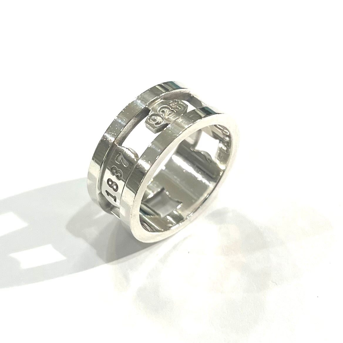 ティファニー TIFFANY&CO ボトルホルダー ヴィンテージ 希少 希少【TIFFANY&CO.】【17号 】2584 T&COオープンエレメント ボリューム