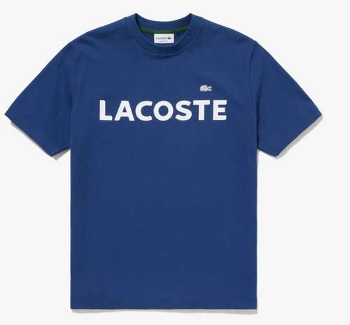 LACOSTE /ヘビーウェイトブランドネームロゴTシャツ