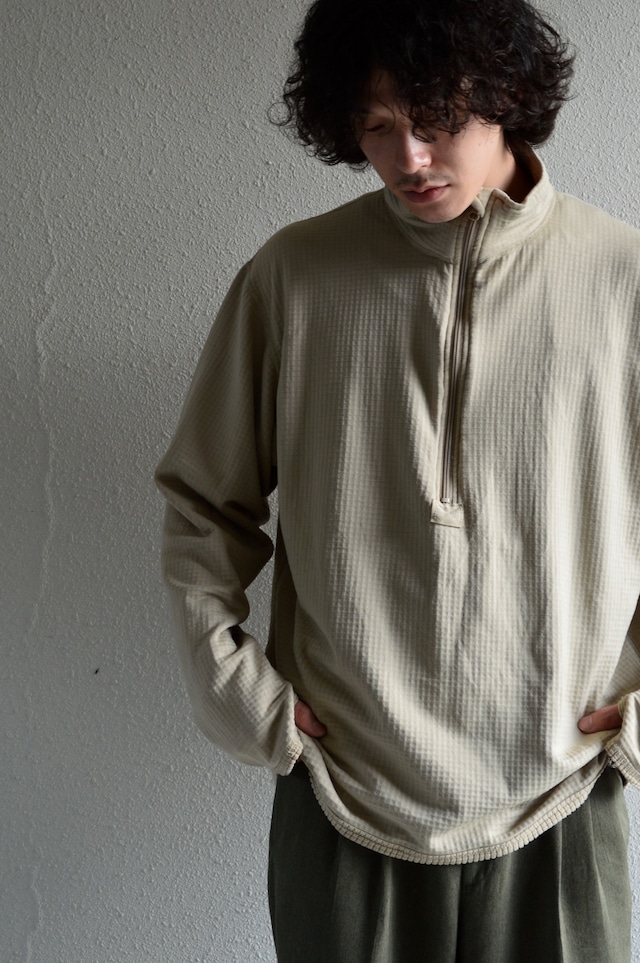 US Army ECWCS GEN3 LEVEL2 POLARTEC Extended Cold Weather Clothing System Half Zip Pile Thermal Fleece 米軍 グリッドフリース サーマルレイヤー コヨーテ XL-LONG