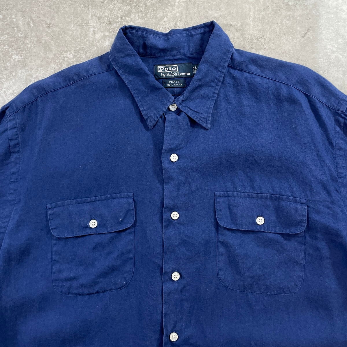 90年代 Polo by Ralph Lauren ポロバイラルフローレン PRATT リネン