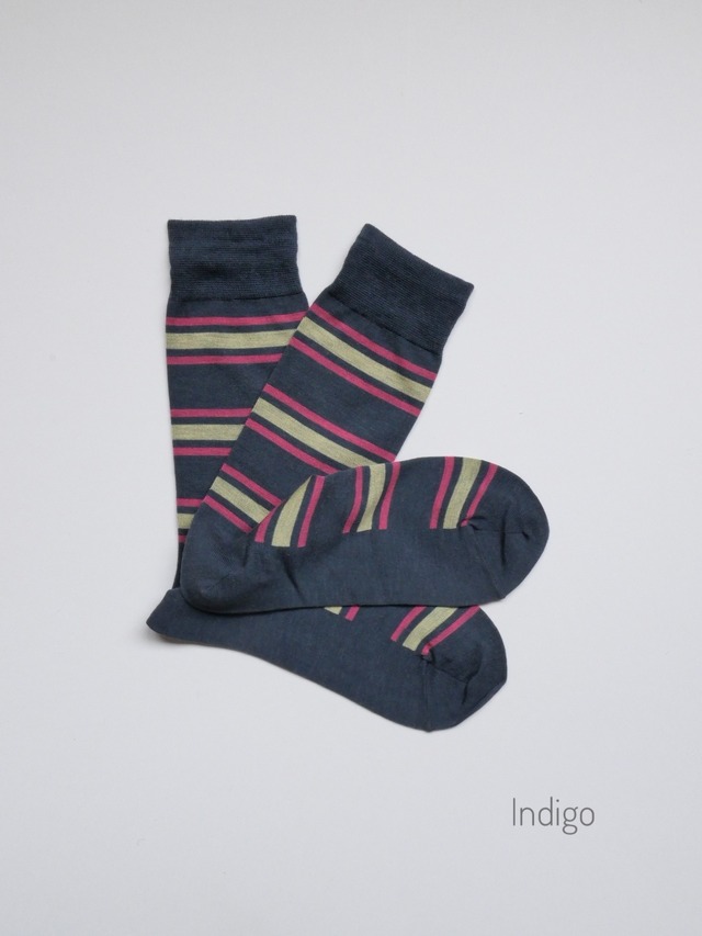 Border line wool Long men