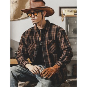 Front pocket design shirt P435