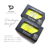 GOOD LUCK / モデル名:酒/ ゴルフ運を呼び寄せるメタルマーカー 色:BEER or ホワイト