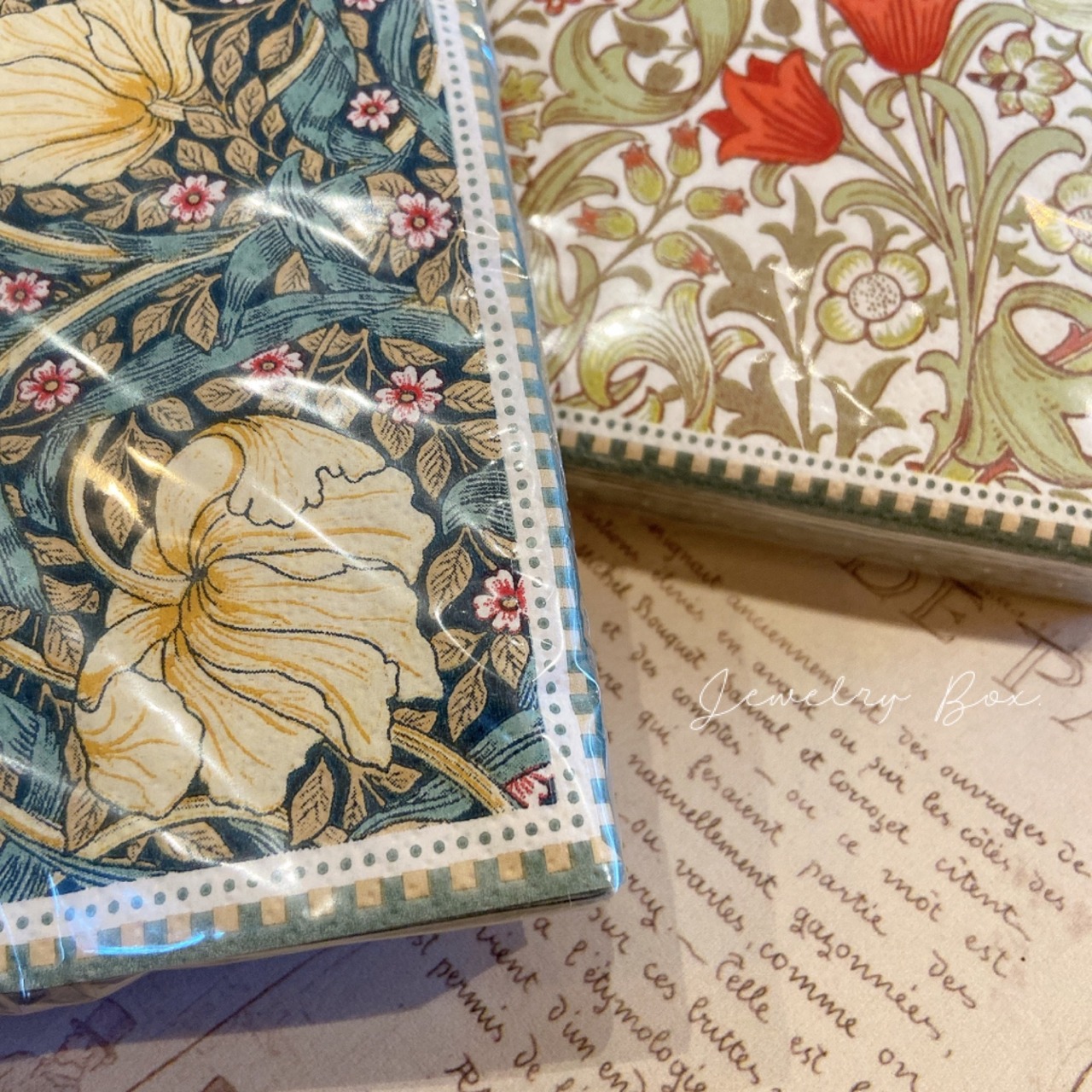 ［William Morris］ペーパーナプキン　20枚入り　ピンパーネル