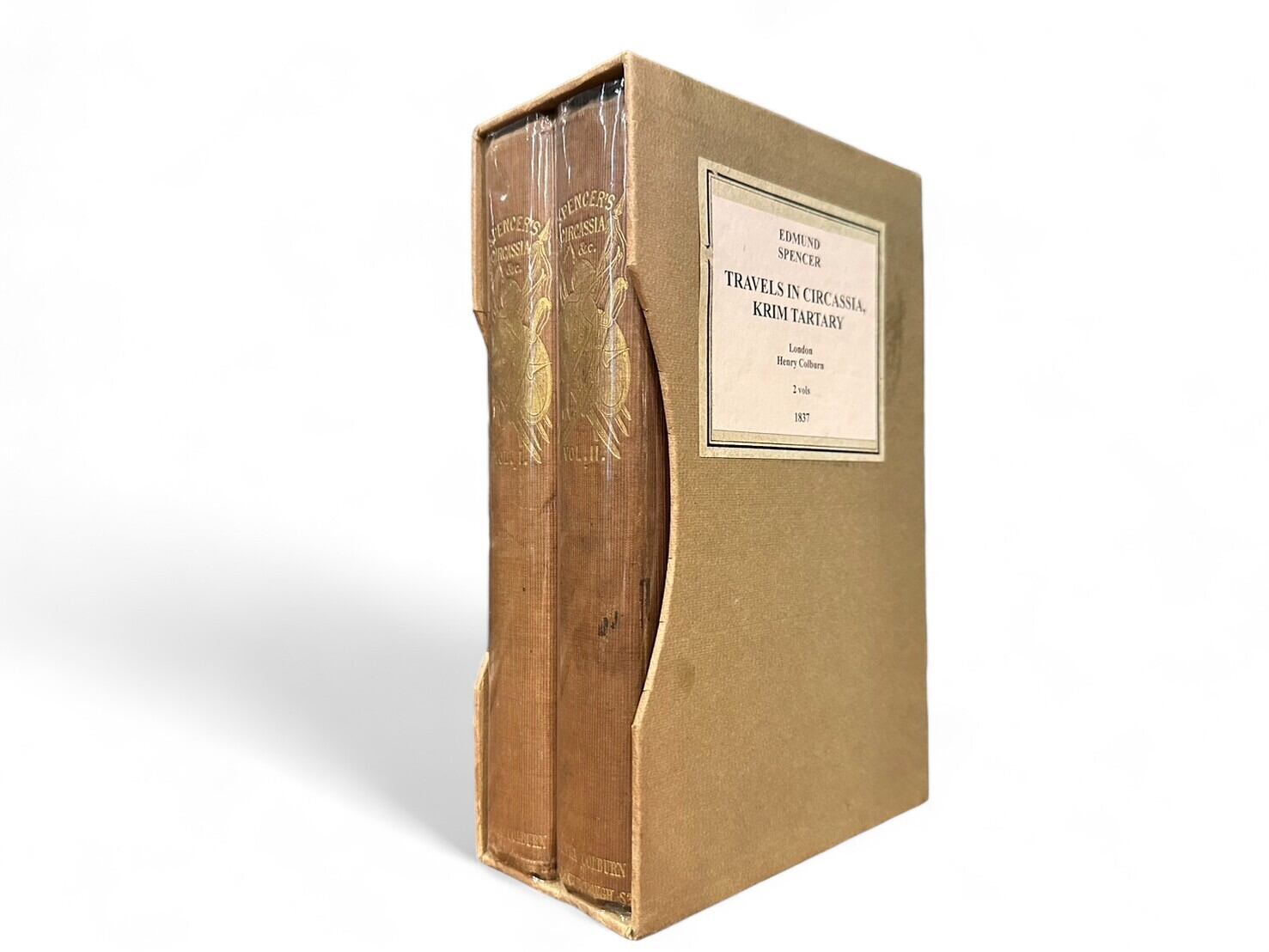 【SV009】【FIRST EDITION】Travels in Circassia, Krim-Tartary, &c. Including a Steam Voyage Down The Danube, From Vienna To Constantinople, And Round The Black Sea. / EDMUND SPENCER