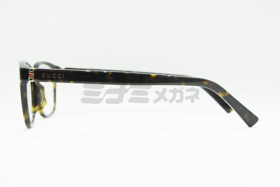 GUCCI メガネ GG0455OA 002 ウェリントン グッチ シェリーライン