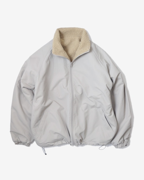 Beimar｜Reversible Boa Jacket -Sand-