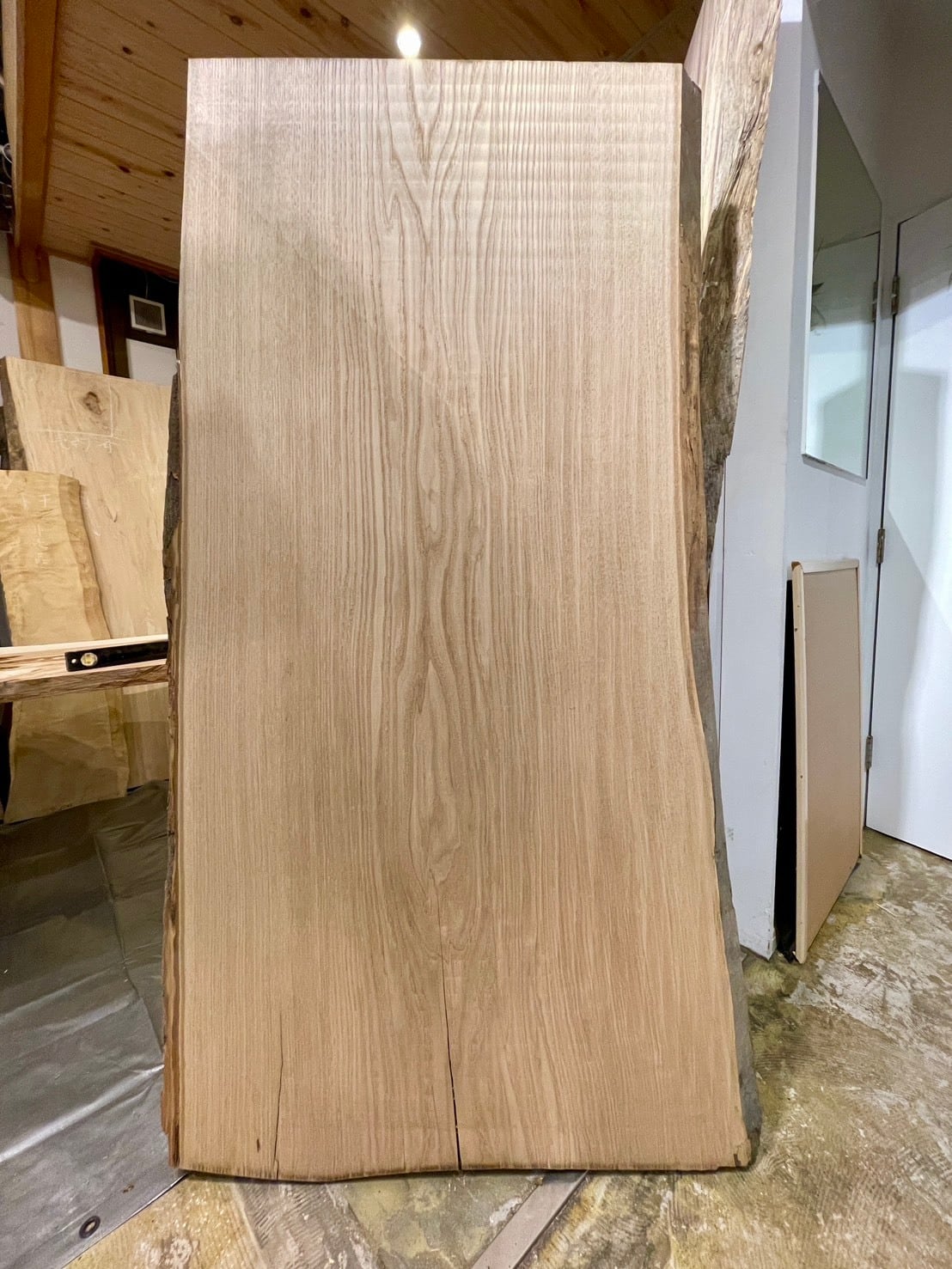 タモ③ ダイニングテーブル 1550x670-700-830