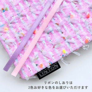 【受注生産販売】テキスタイルノート　LINTON（リントンツイード）生地使用　特別仕様シリーズ　「Camille（カミーユ）」