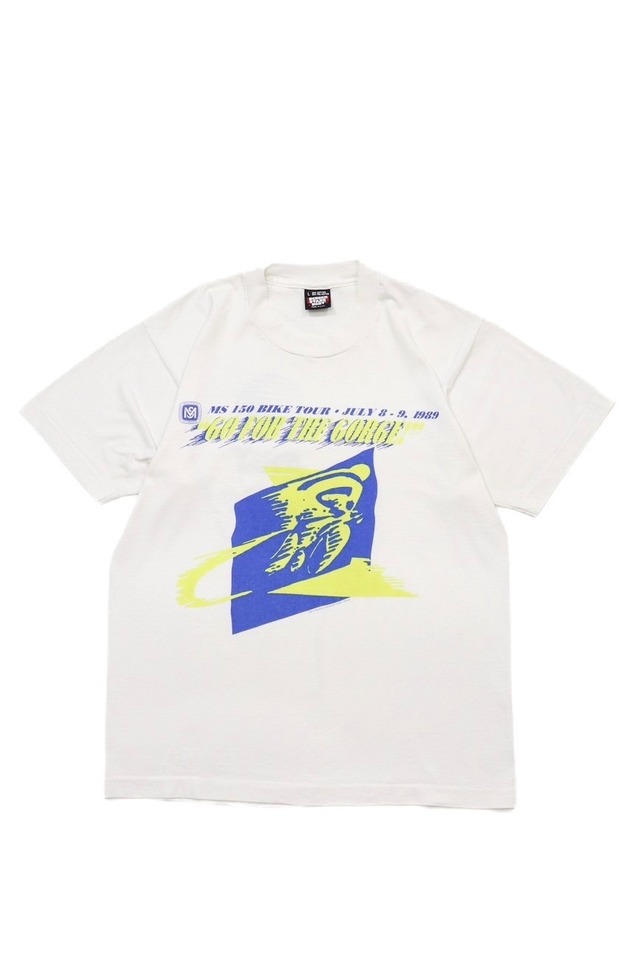 USED 80s “GO FOR THE GORGE” s/s t-shirt