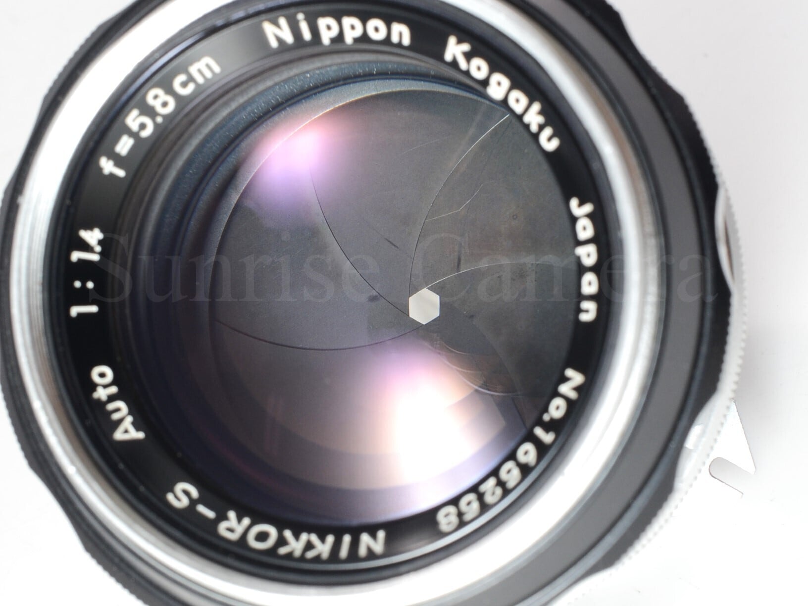 Nikon 非Ai Nikkor-S Auto 5.8cm F1.4 PAT.PEND 刻印 整備済 ニコン