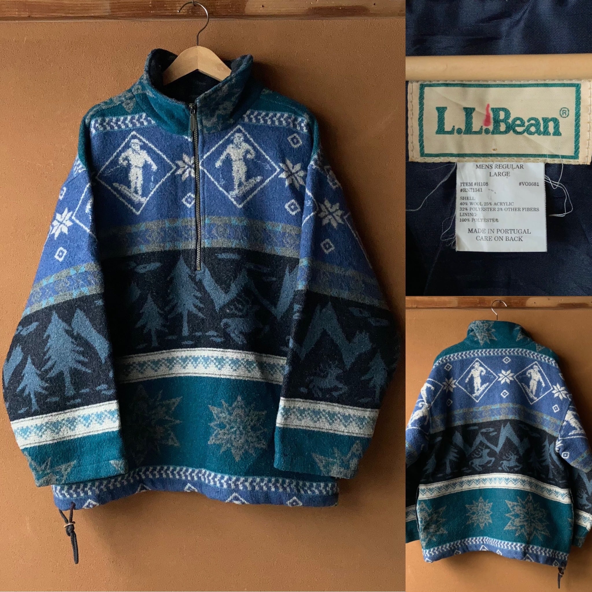 L.L.Bean ブランケット コート 極厚ウール ポルトガル製