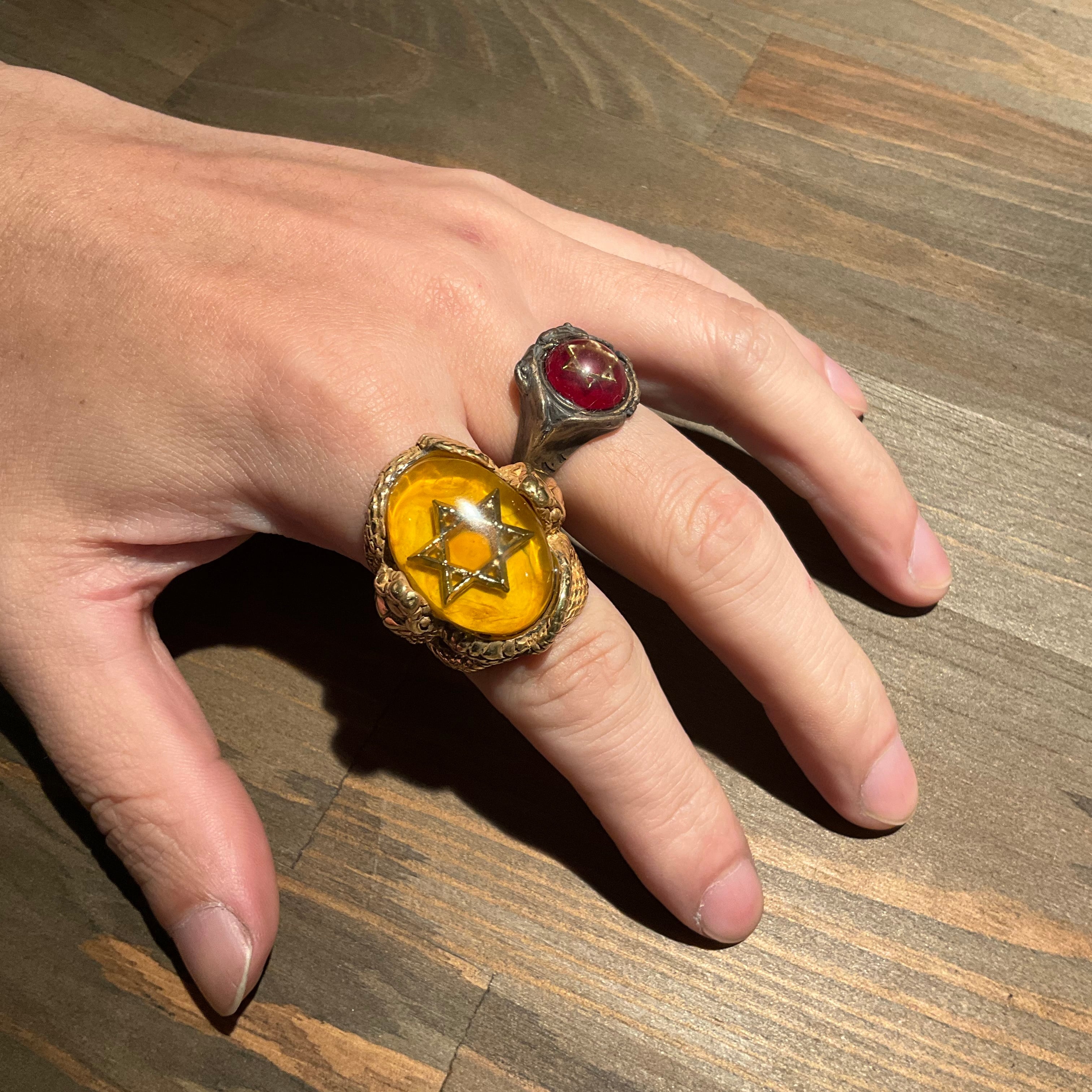 haraKIRI ハラキリ 六芒星 リング Gold SilverJewelry