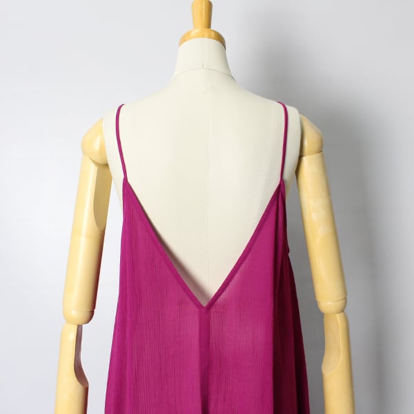 awasa アワサ コットン楊柳キャミワンピース 定価29700円 aws1-04006