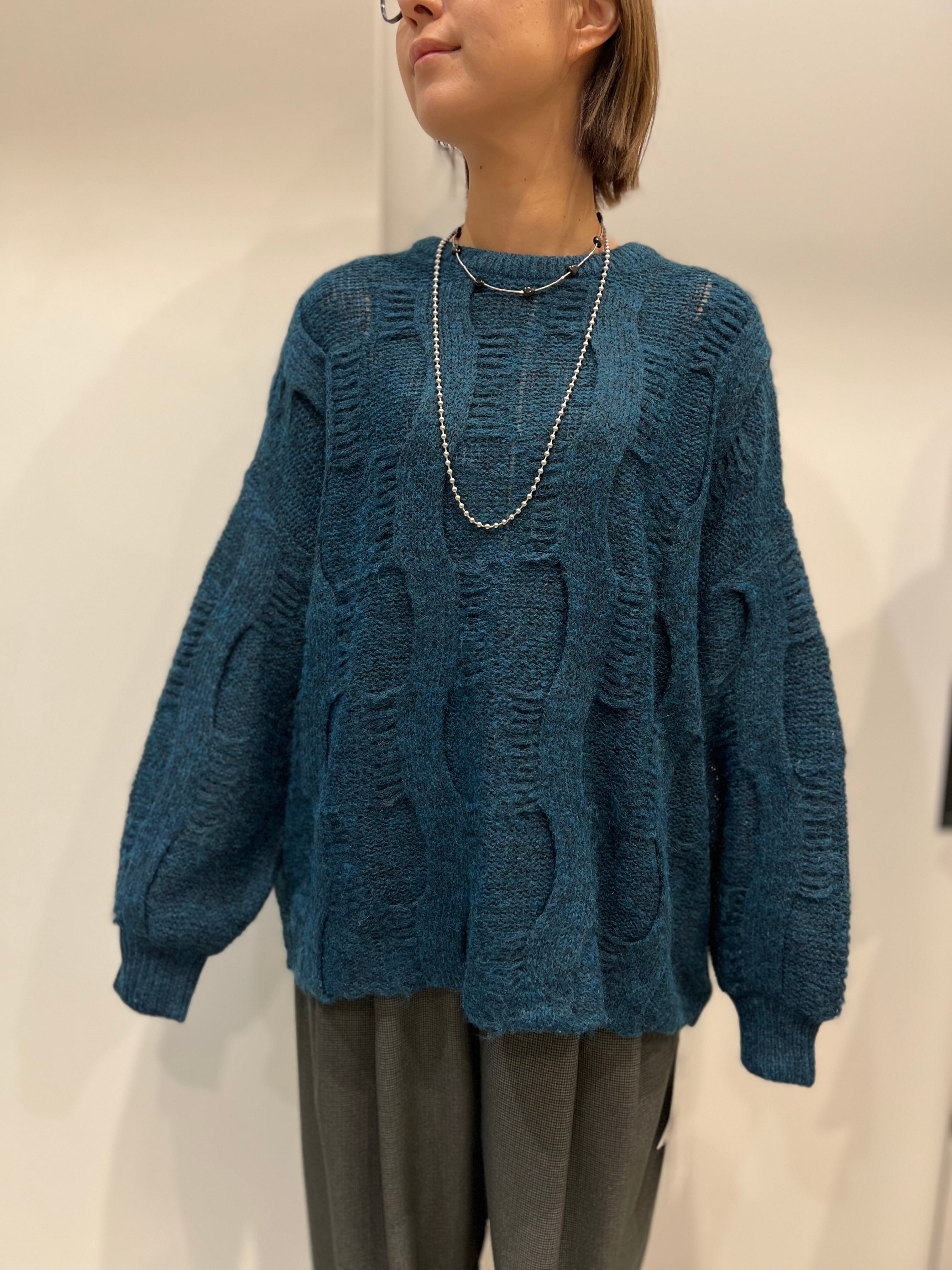 【DONA MARIE】モヘアライク柄ニット 988000