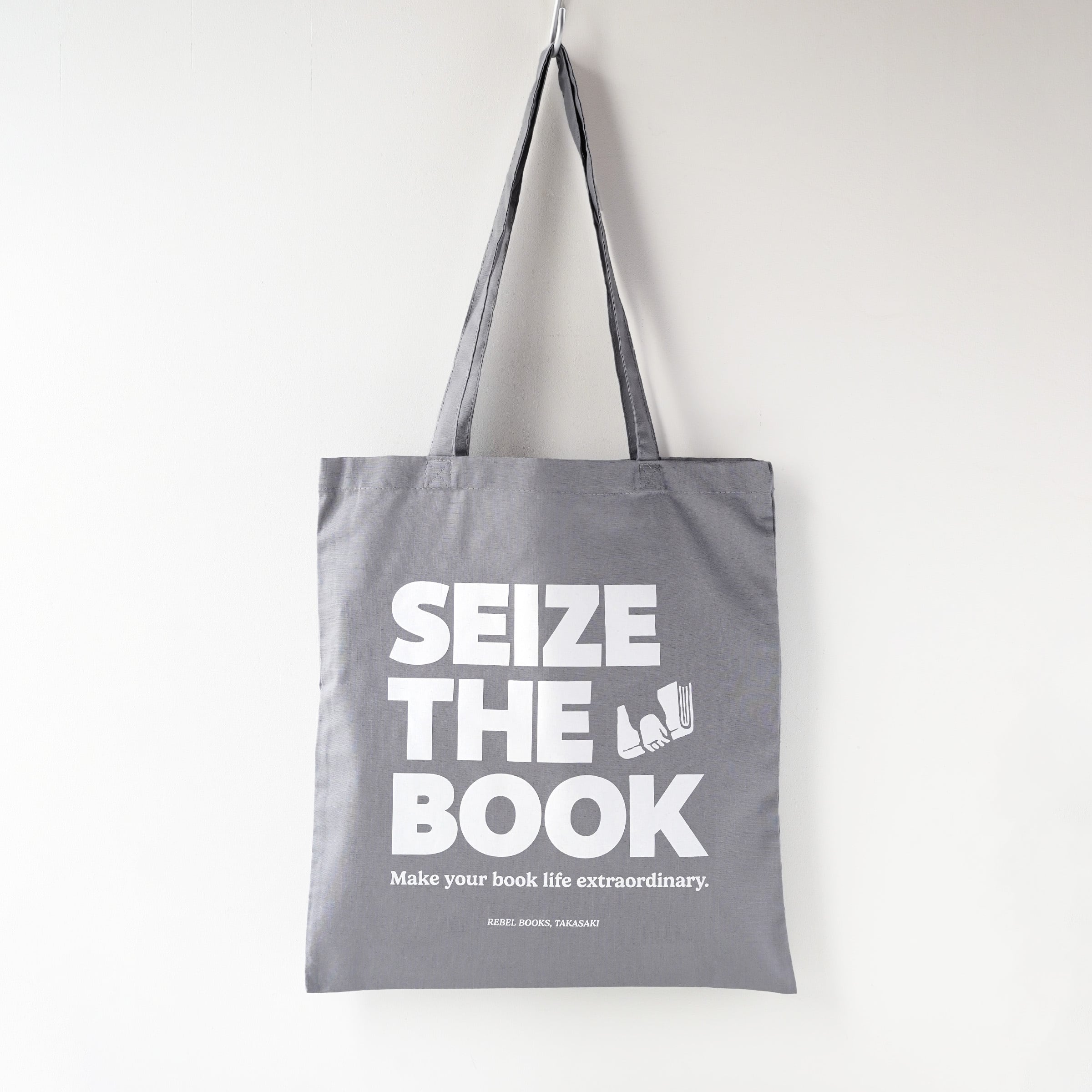 SEIZE THE BOOK トートバッグ | rebelbooks