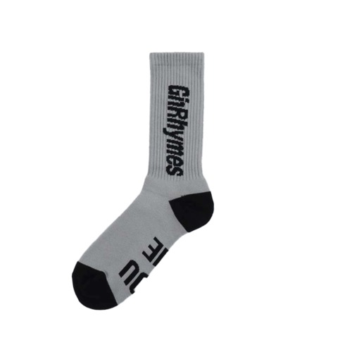 GINRHYMES/"FUCK YOU PAY ME"SOCKS/GRAY