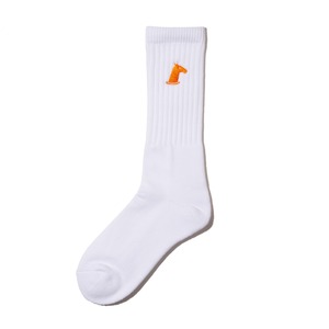 ANIMAL DAJARE EMBROIDERY SOCKS "UMA GA UMARU"