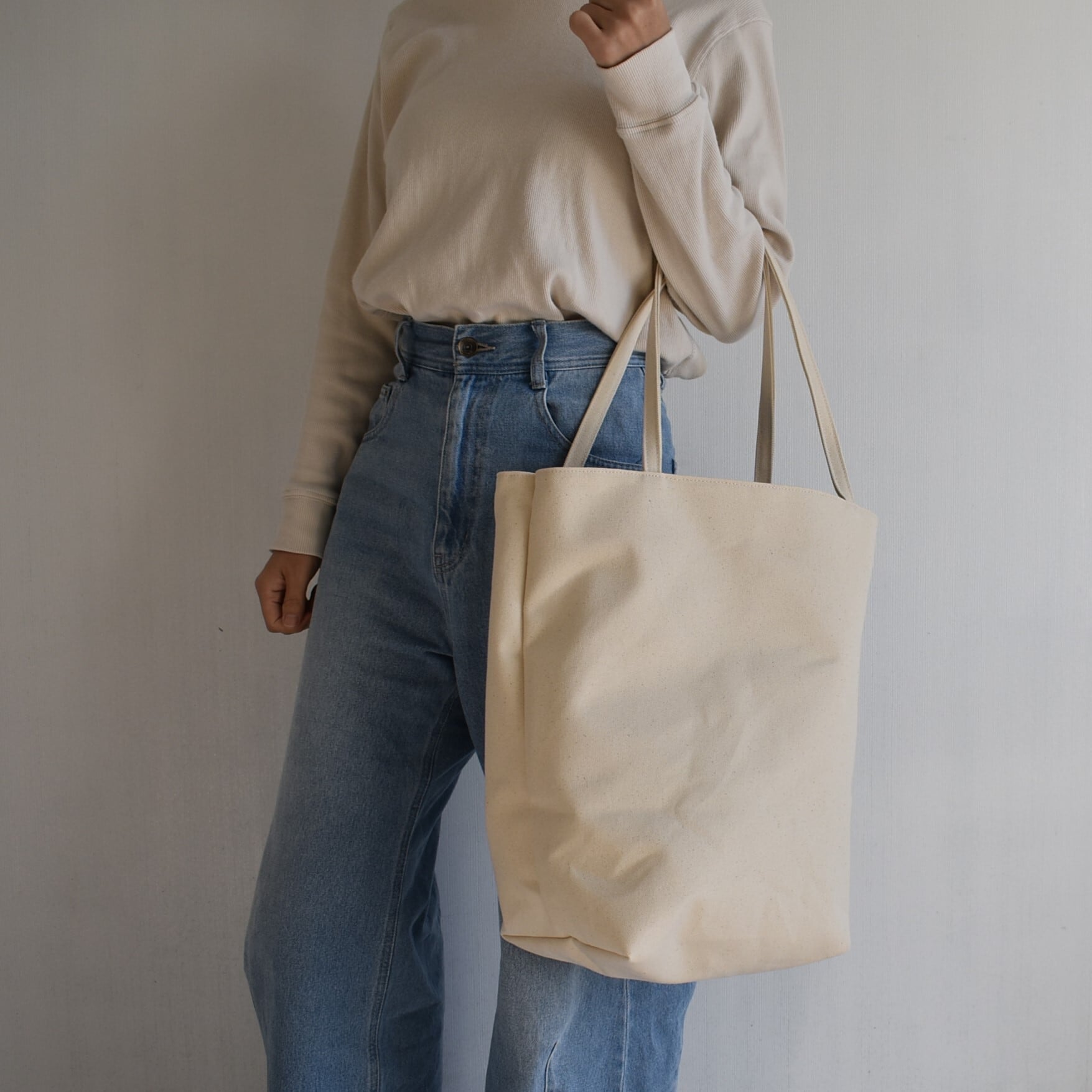 SKIP TOTE BAG （キナリ） | cherie aimer trip（シェリ エメ トリップ