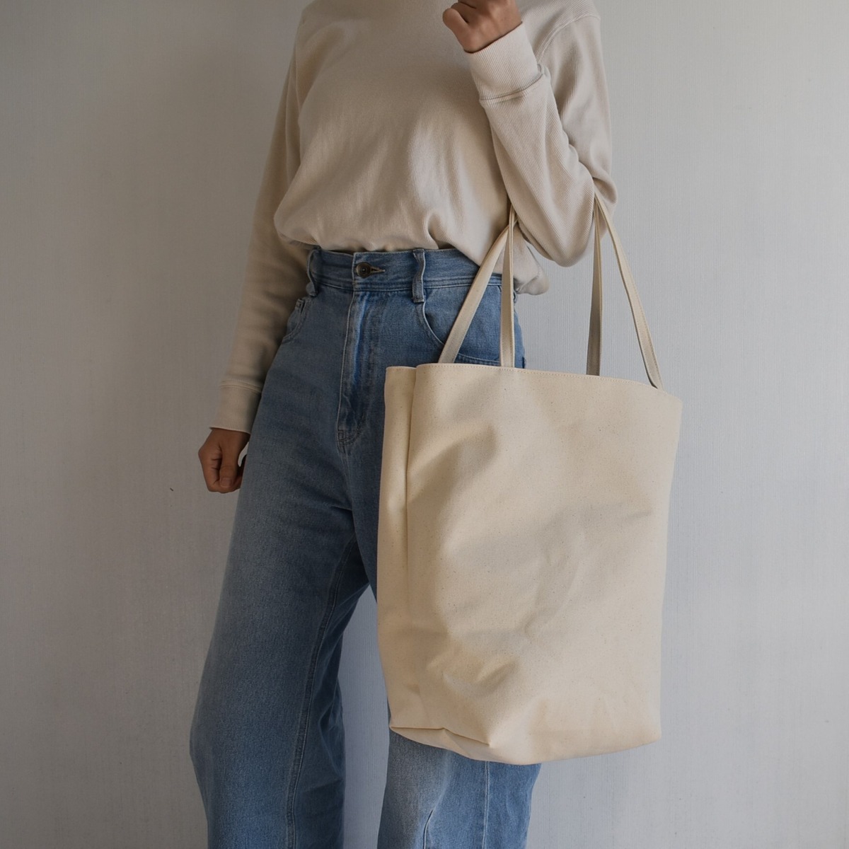 SKIP TOTE BAG （キナリ） | cherie aimer trip（シェリ エメ トリップ 