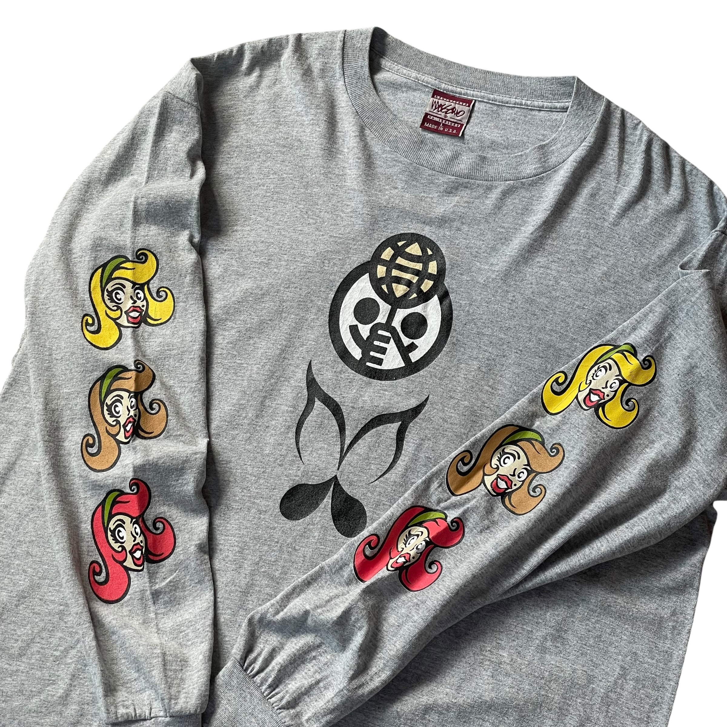 Special!! 1990s Mossimo Comical Design L/S T-shirt