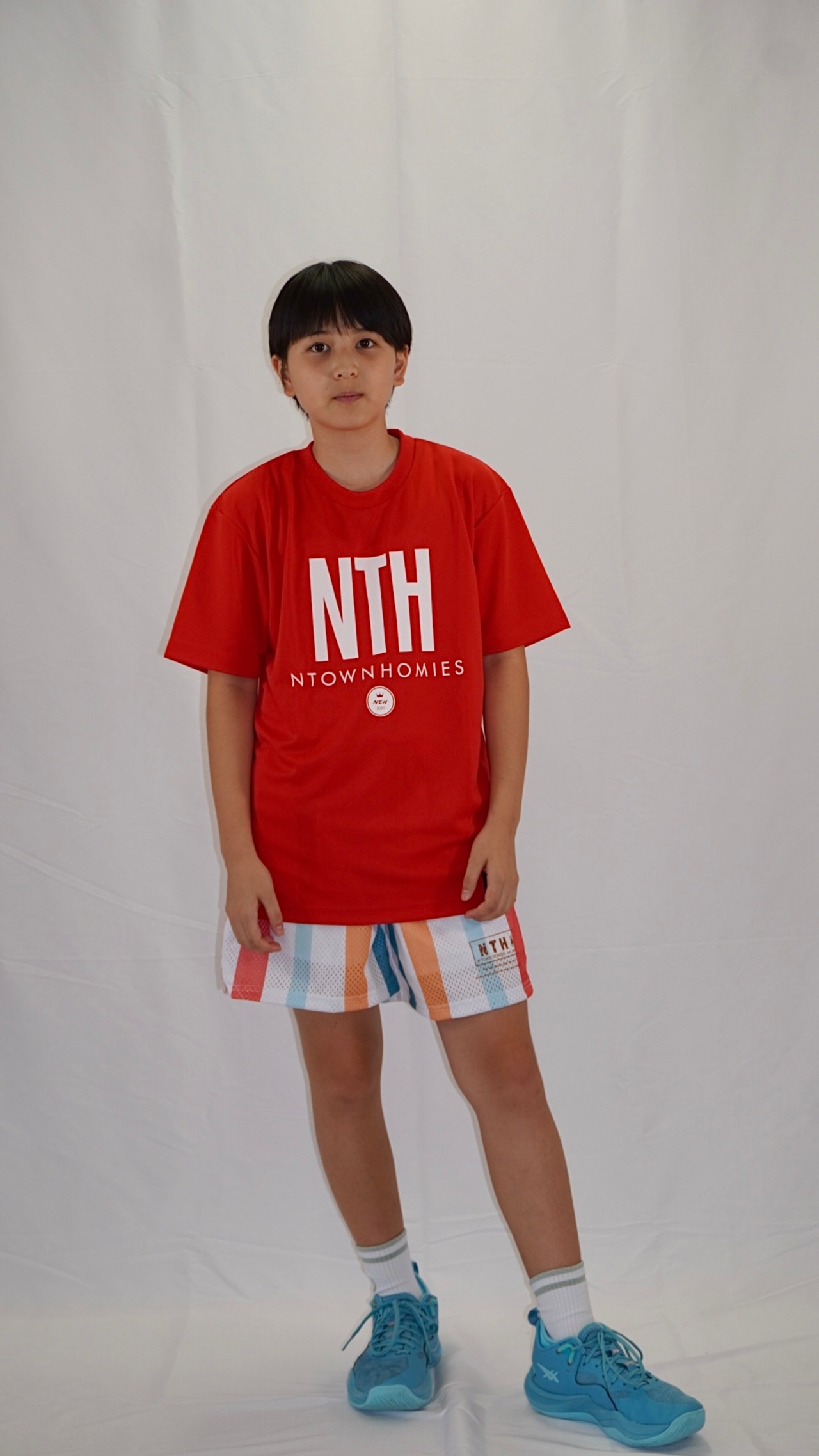 SUNSET STRIPES MESH PRACTICE PANTS - 5