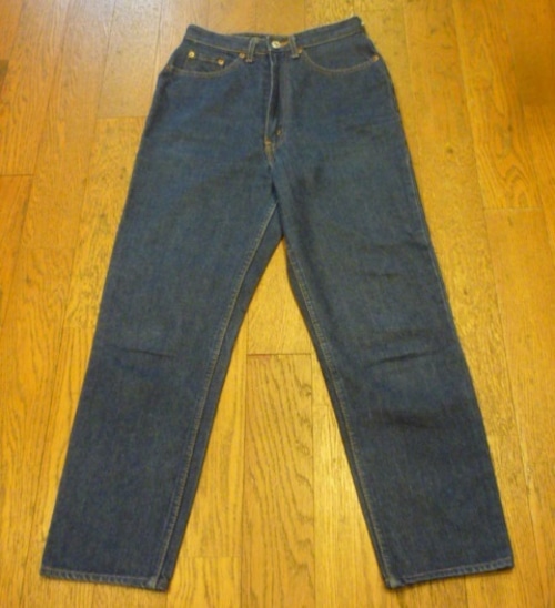 90年代製 Levi's W626-0217 レディース ハイウエスト テーパード デニム パンツ (30)  ★送料無料 !! 