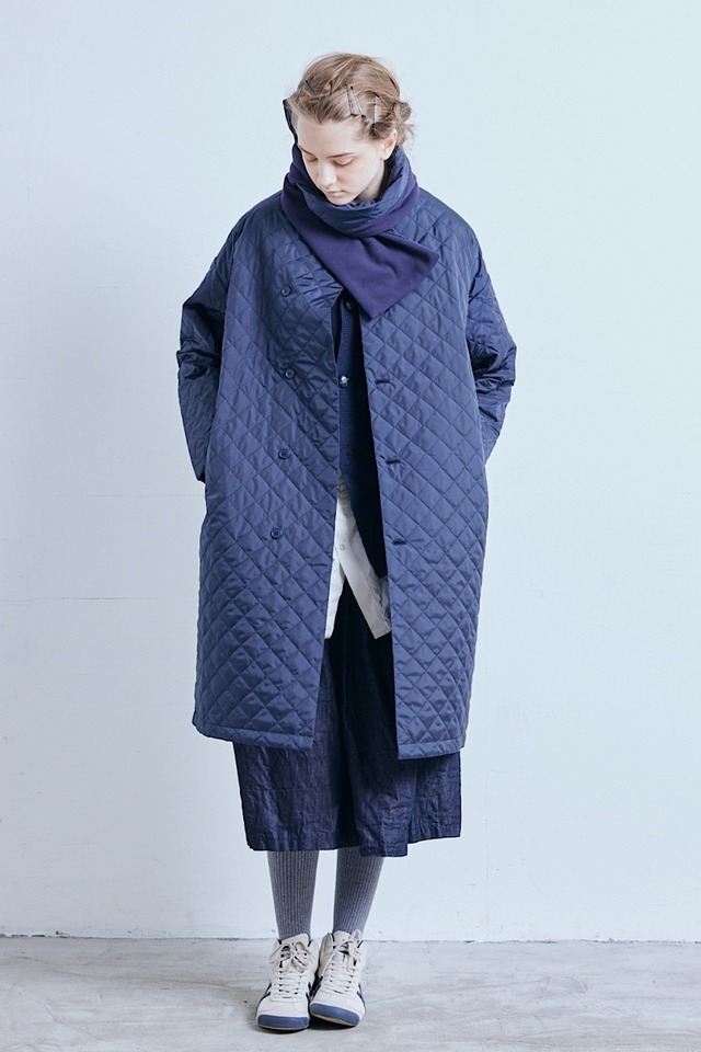 g_439 QUILTING COAT + MUFFLER